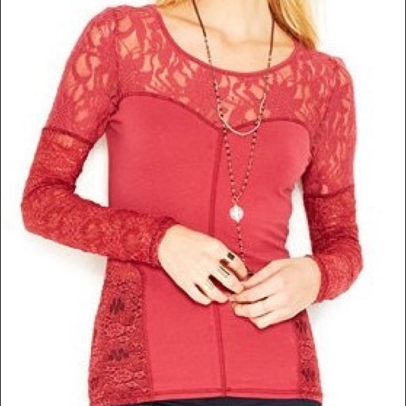 Free People Lace Cross-Back Top - Picture 9 of 10